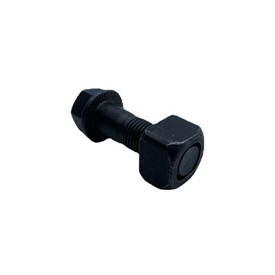پیچ و مهره کفش بولدوزر M10-M24 5/8&quot;*11*2 3/4&quot; ضد زنگ UNC