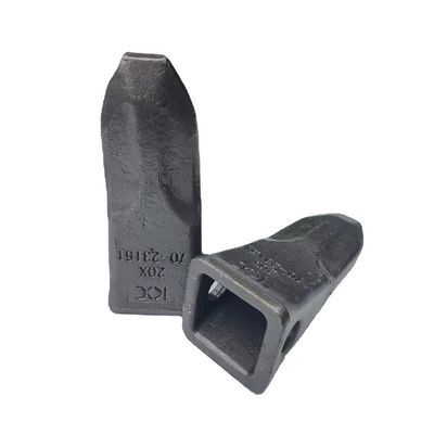 مینی بیل مکانیکی کوماتسو PC100 20X-70-14160 دندانه های سطل فورجینگ برای حفره پشتی