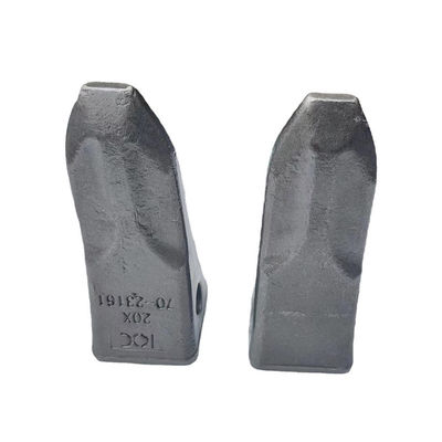مینی بیل مکانیکی کوماتسو PC100 20X-70-14160 دندانه های سطل فورجینگ برای حفره پشتی