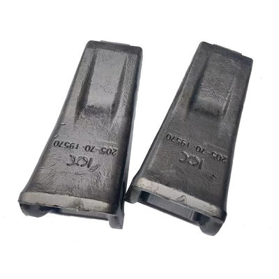 قطعات ماشین آلات ساخت و ساز دندانه دار سطل فورج حفار مقاوم در برابر زنگ OEM پذیرفته شده است