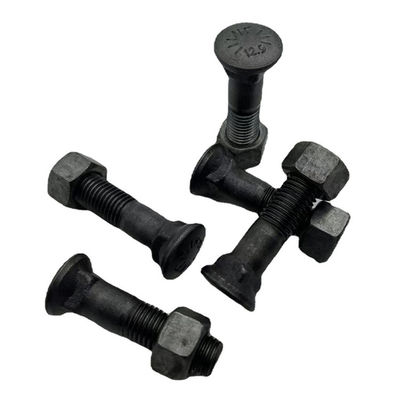 40Cr 35CrMo بیل مکانیکی بولدوزر مسیر پیچ و مهره قطعه گاوآهن M36